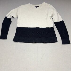 Banana Republic Two-Tone Crew Neck Sweater